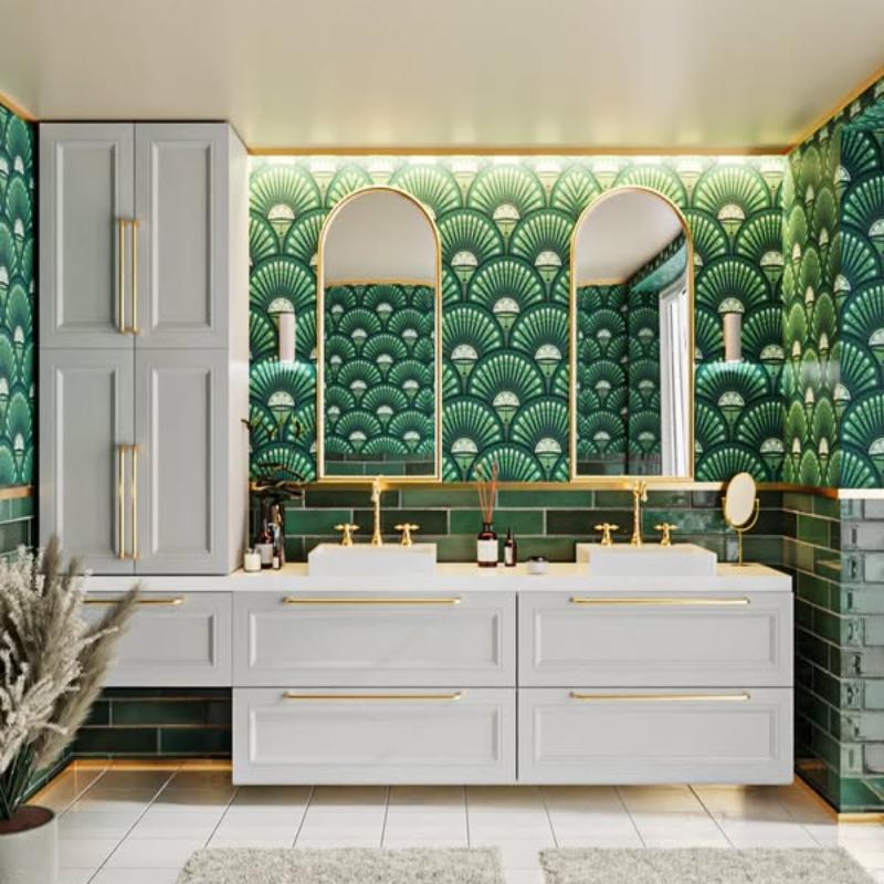 18 МДФ панель Світло сірий 2277 SM МАТ  2800х1220 Arkopa  — Meblibud