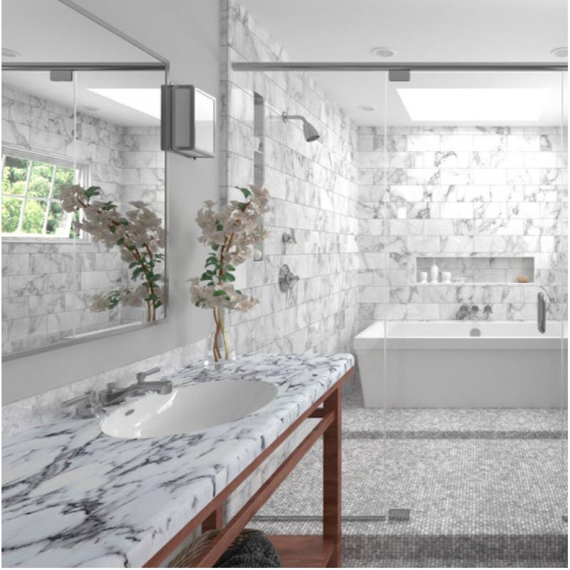 38 стільниця W139   Крестола б'янка 4200x800  LuxeForm — Meblibud