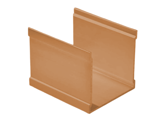 Профіль направляючий верхній золото