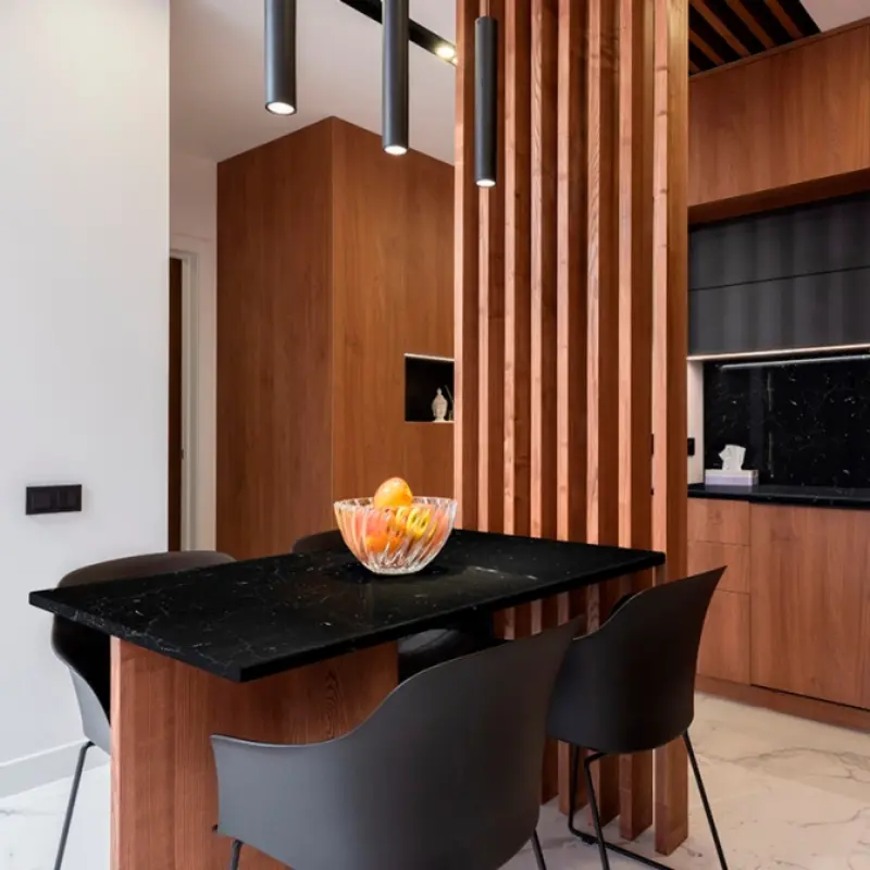 38 столешница   W82 Мармур нереїда 3050x600 LuxeForm — Meblibud