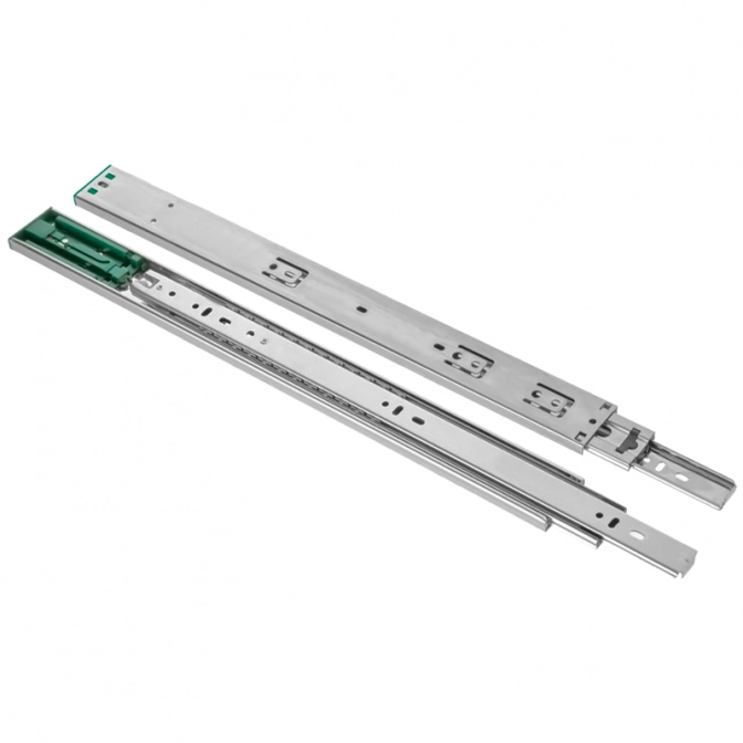 Направляючі телескопічні PK-P-0H45-550-A, H=45, L=550  повний висув  GTV — Meblibud