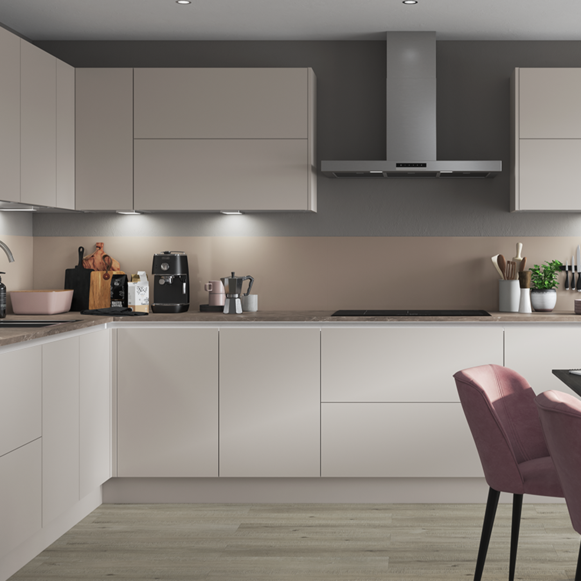 18 Кашемір 3259 SM МДФ панель 2800х1220 Arkopa  — Meblibud