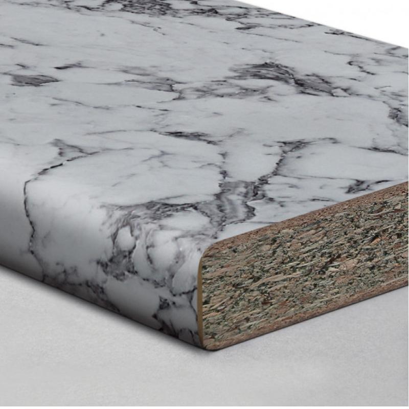 28 стільниця W139   Крестола б'янка  1300x600  LuxeForm — Meblibud