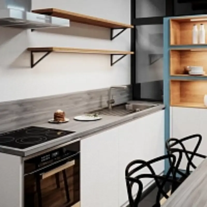 38 стільниця S938 Грейвуд 3050x600 вологостійка LuxeForm — Meblibud