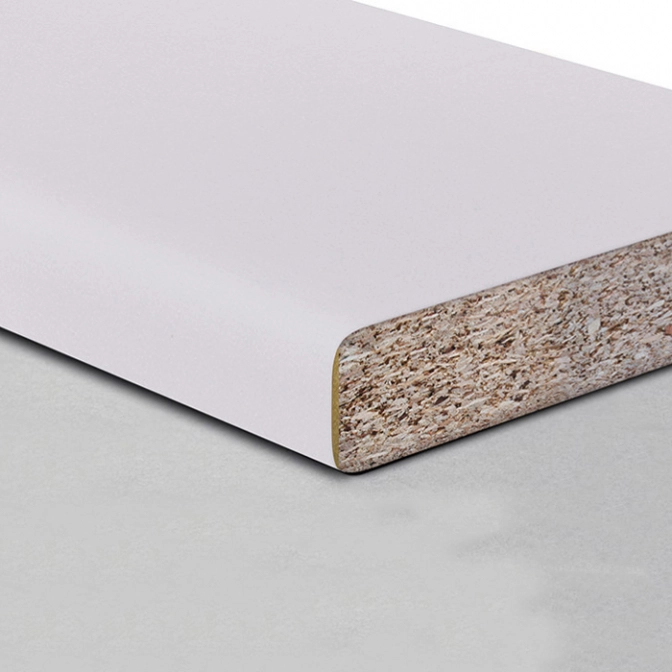 28 стільниця L016 Платиновий білий 4200x600 LuxeForm — Meblibud