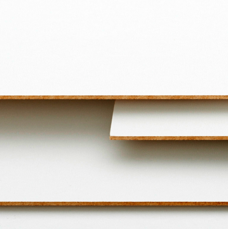 2,5 ХДФ    W10250 Біла Ламінована Pfleiderer  2850Х2070 (190л/п) — Meblibud