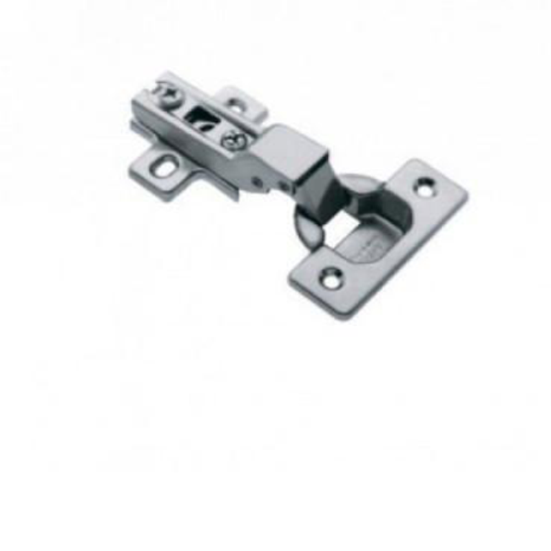 Петля "економ" напівнакладна (1/2) ( ZP - BICN080BE) + планка н=0 GTV (250 шт.) — Meblibud