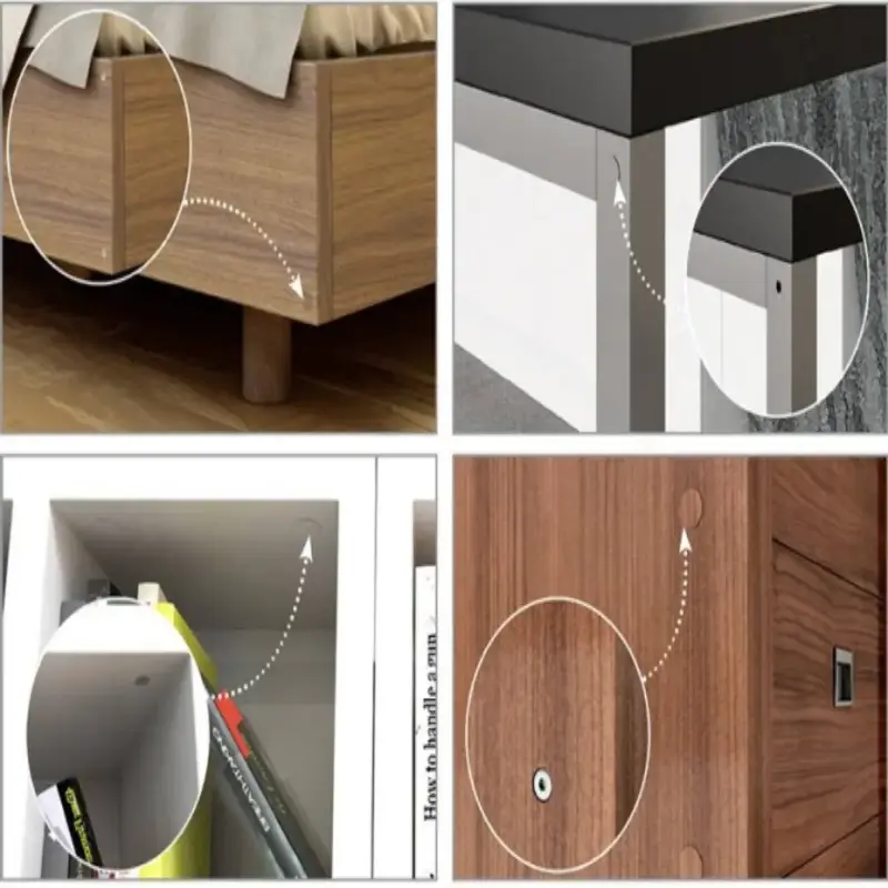 Заглушка самоклеюча 815  Дуб Кремона пісчаний 14мм ( 25 шт.)  — Meblibud