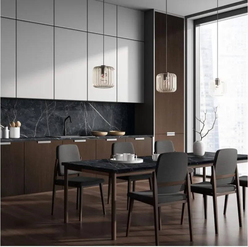 38 стільниця S155 Мармур Річмонд 3050x600  LuxeForm — Meblibud