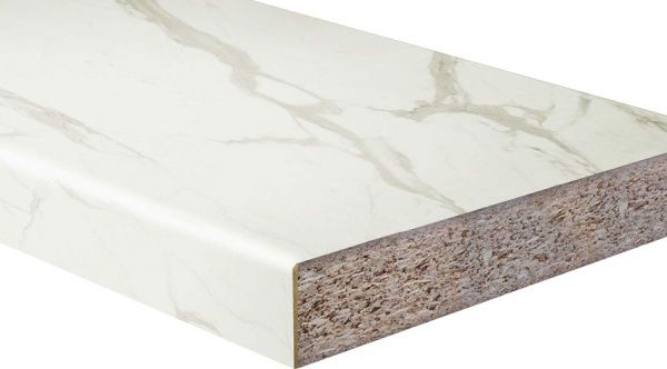 28 стільниця S946  Статуарио  3050x600  вологостійка LuxeForm — Meblibud