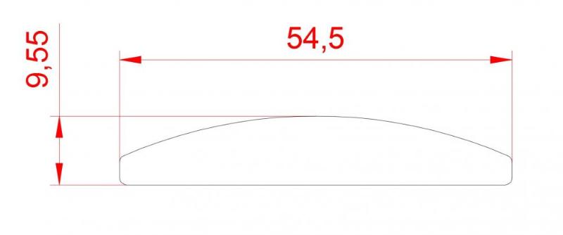 МДФ профіль