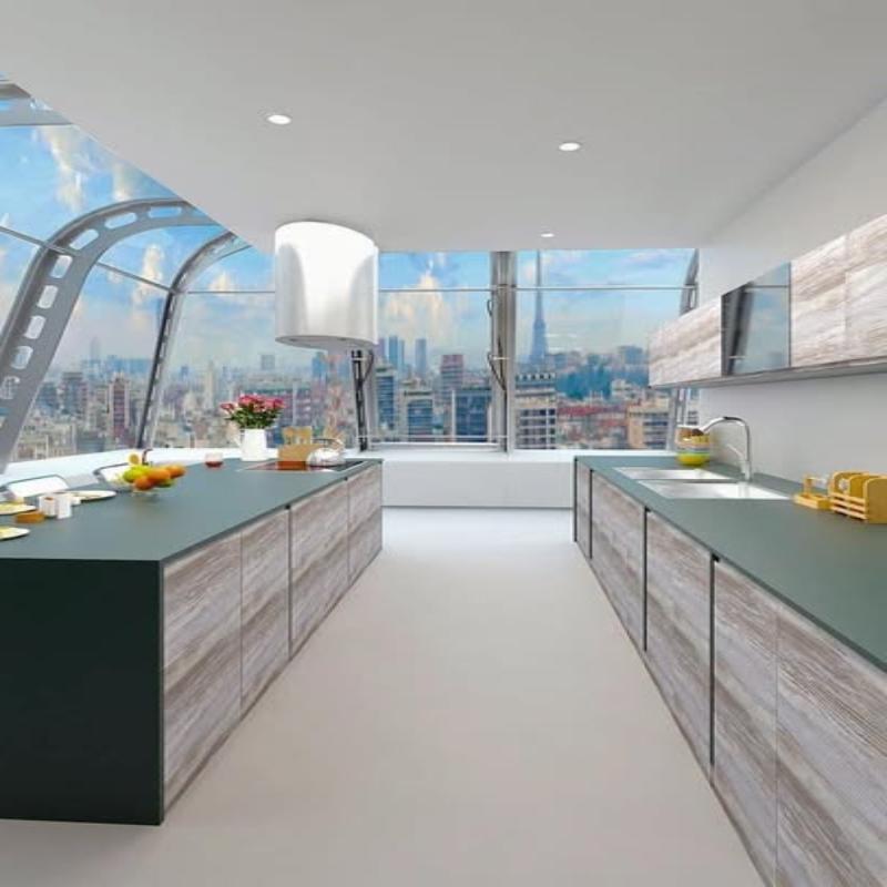 18 Олива 2271/3729 SM МДФ панель 2800х1220 Arkopa  — Meblibud