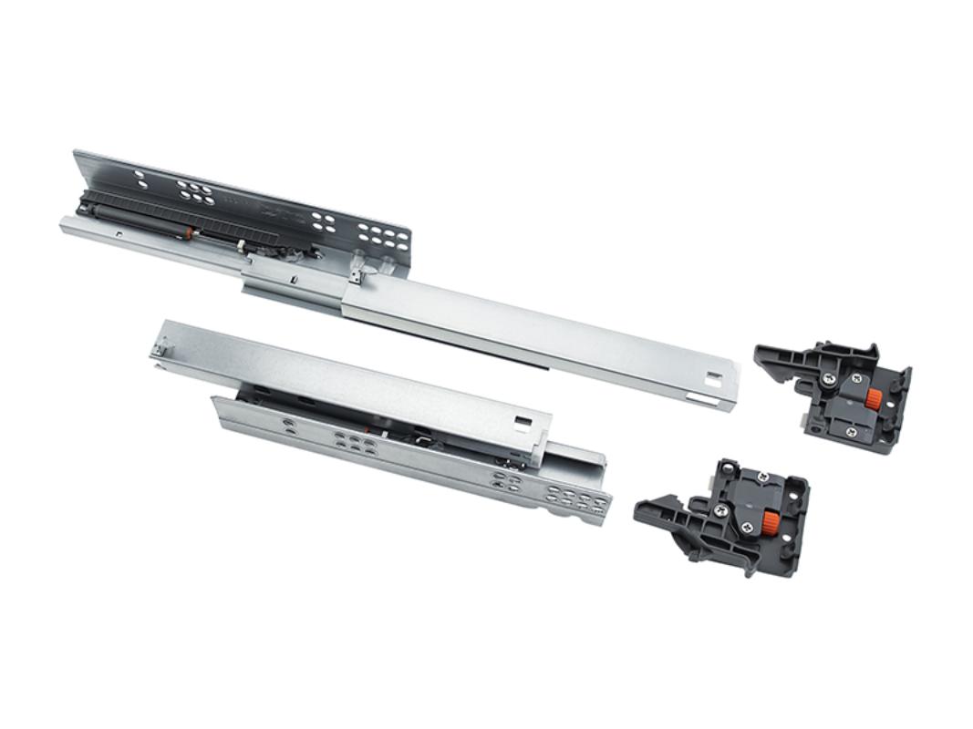 Направляючі прихованого монтажу  PB-OSHX-350-A  L=350  повний висув GTV — Meblibud