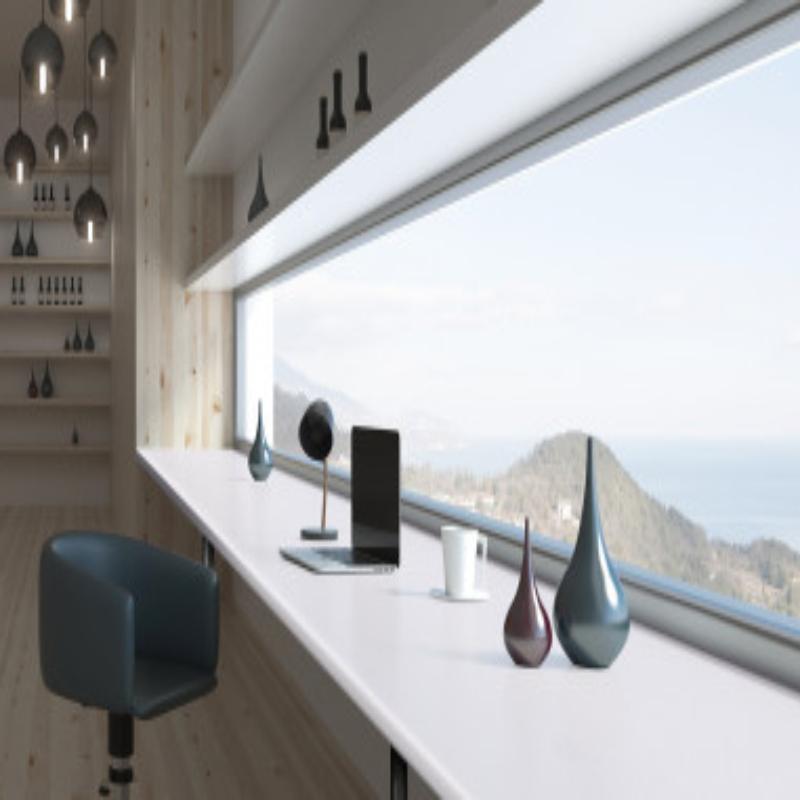 28 стільниця L016 Платиновий білий 4200x600 LuxeForm — Meblibud