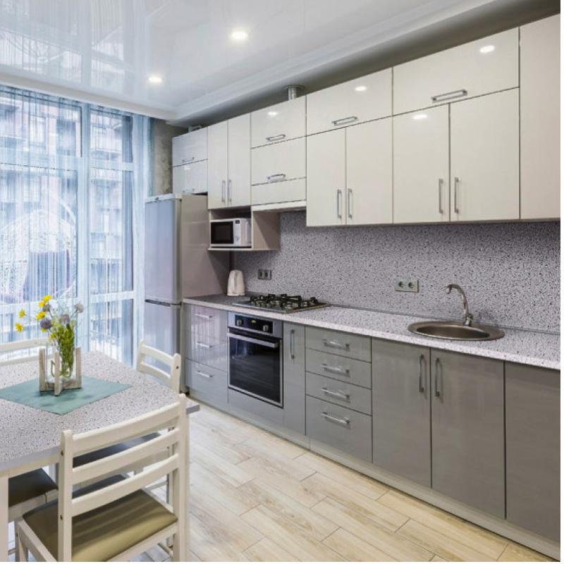 38 стільниця L910  Камінь світлий  3050x600 LuxeForm — Meblibud