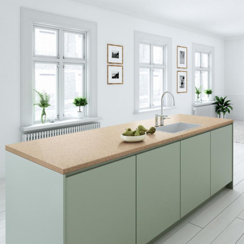 38 стільниця  L9905 Пісок античний 3050x600 LuxeForm — Meblibud