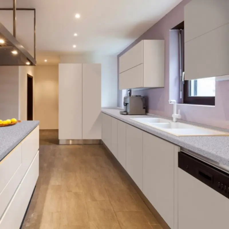 28 стільниця S502 Камінь гріджио сірий 3050x600 LuxeForm — Meblibud