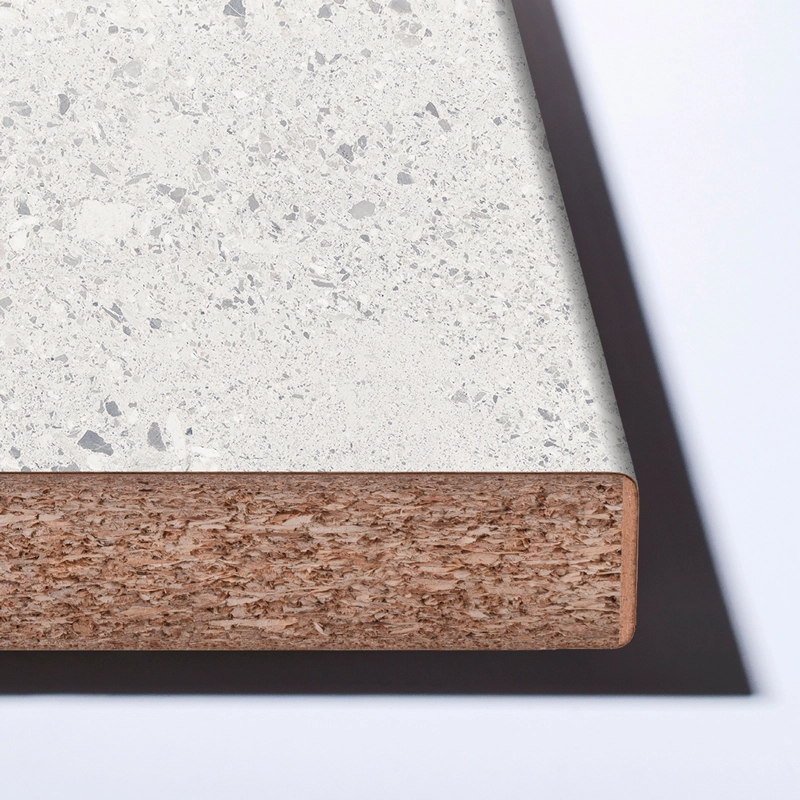 38 стільниця К095 SU Мармур Тераццо світлий 4100x600 вологостійка  Kronospan — Meblibud