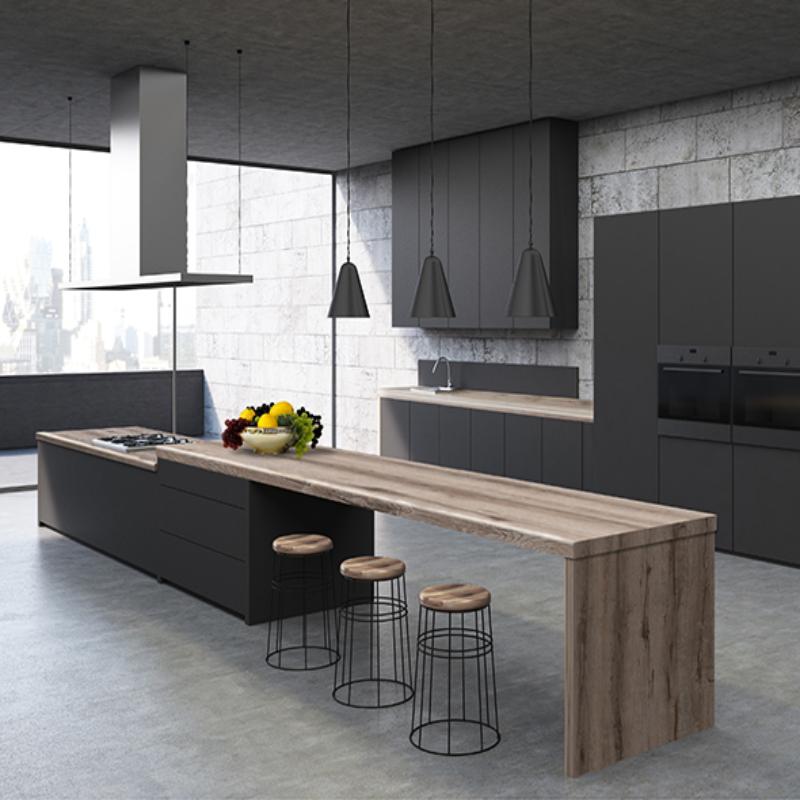 38 стільниця  L144 Дуб Крістер 4200x600 LuxeForm — Meblibud