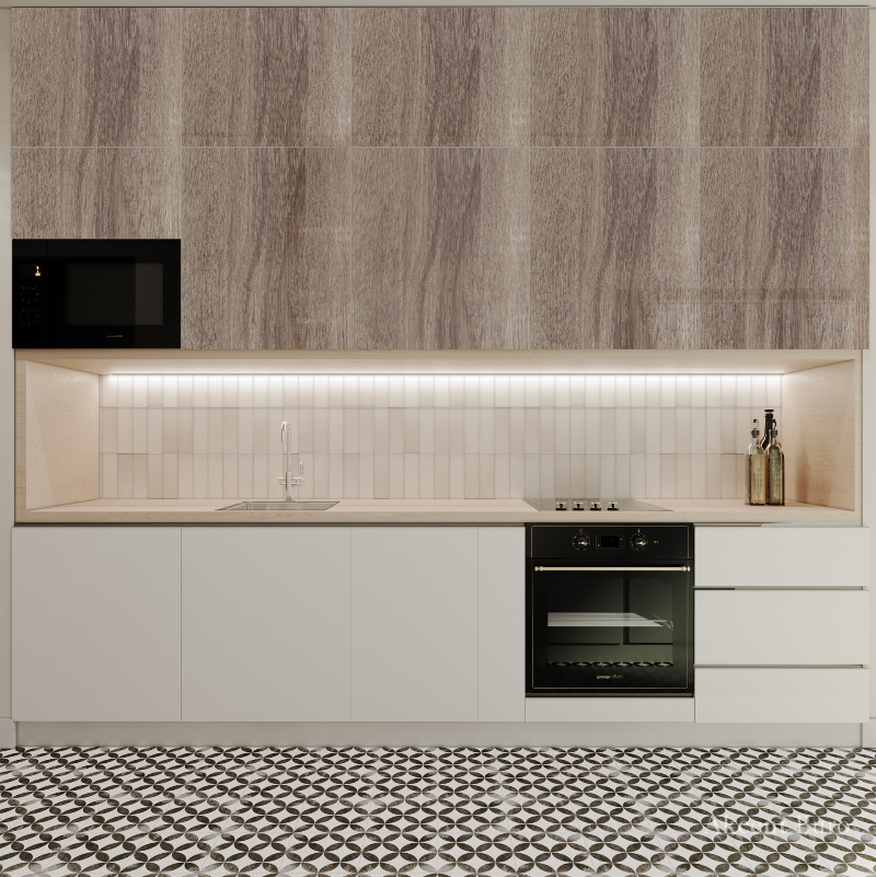 18 МДФ панель 1003 HG  Німецький дуб  2800х1220 Arkopa — Meblibud