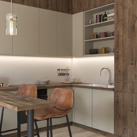 18 ЛДСП   0437 SG Латте 2750х1830 Swisspan — Meblibud