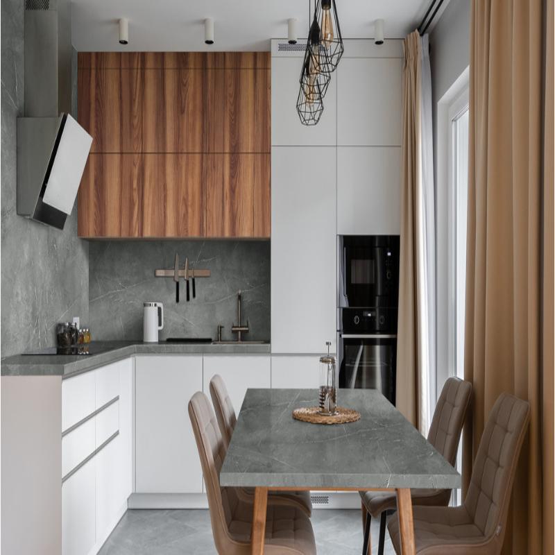 28 стільниця S149 Мармур Кастилія  4200x600 LuxeForm — Meblibud