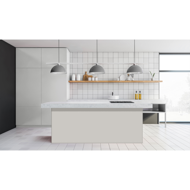 18 МДФ панель   White  HG 068 2800х1220 Yildiz — Meblibud