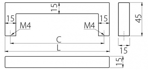 Ручка меблева