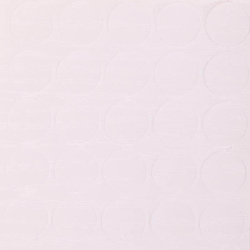 Заглушка самоклеюча 14 мм 319 Білий преміум  ( 25 шт.)  — Meblibud