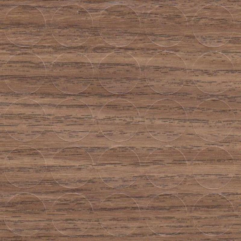 Заглушка самоклеюча 973  Ясен косино коричневий 14мм ( 25 шт.)  — Meblibud