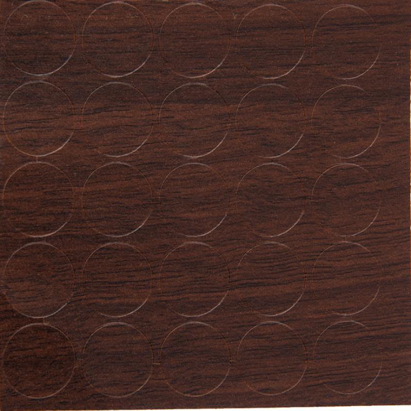 Заглушка самоклеюча  348 Горіх темний 20мм  ( 28 шт.)  — Meblibud