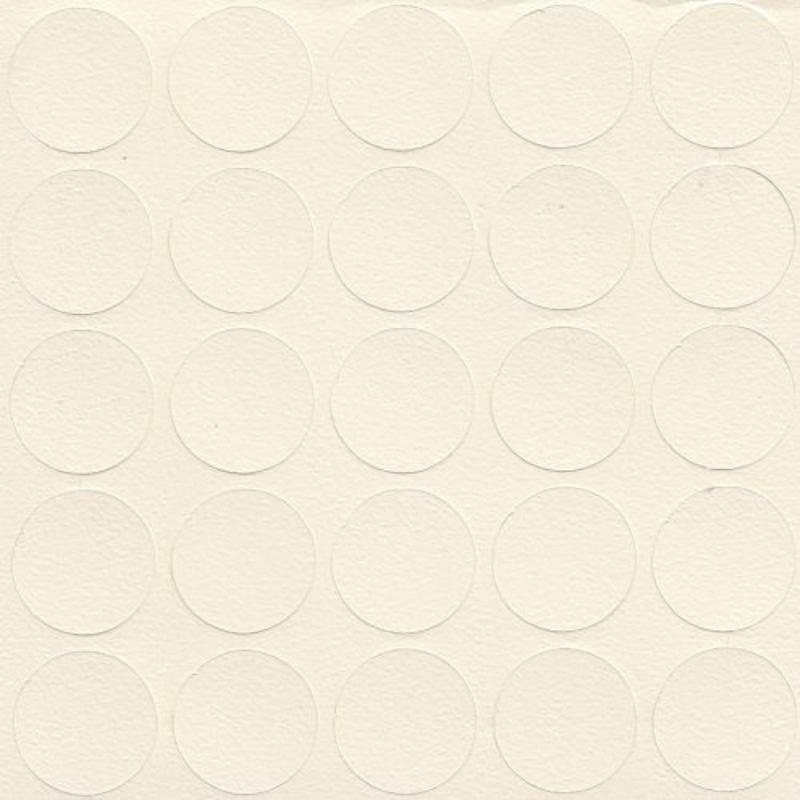 Заглушка самоклеюча 095  Алебастр 14мм ( 25 шт.)  — Meblibud