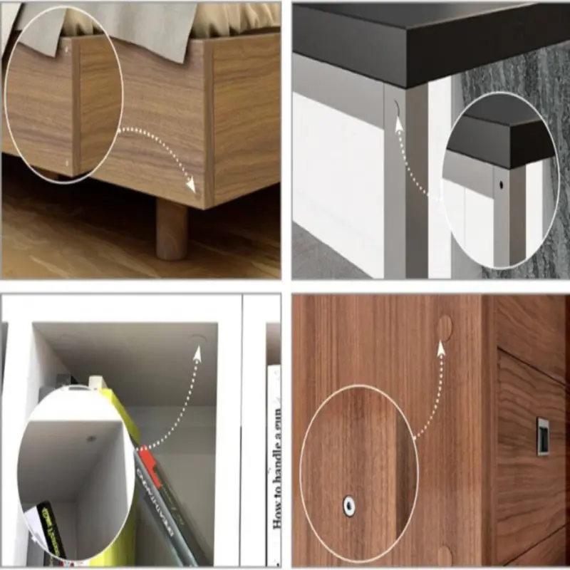 Заглушка самоклеюча 095  Алебастр 14мм ( 25 шт.)  — Meblibud