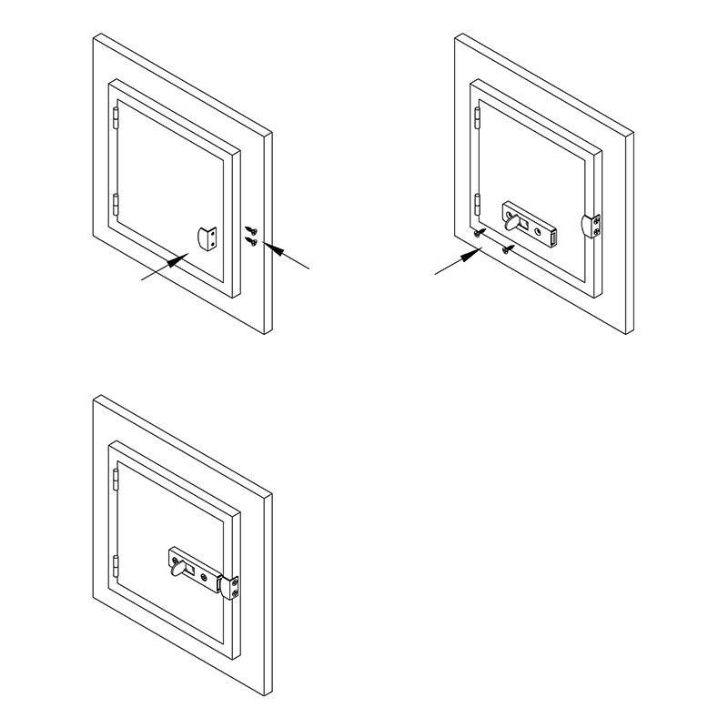 Шпінгалет меблевий