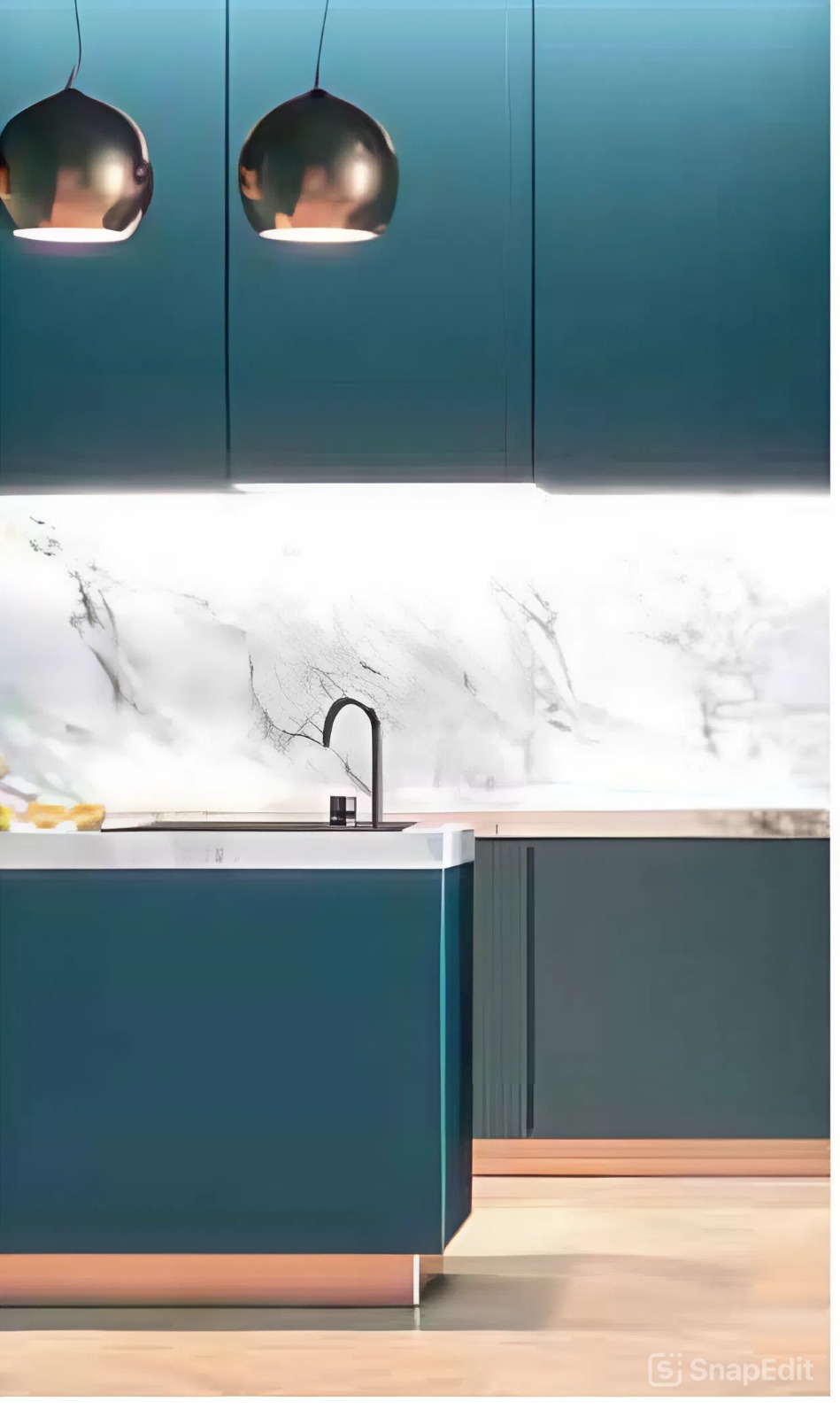 18 МДФ панель Persian Blue MAT 87А  2800х1220 Yildiz — Meblibud