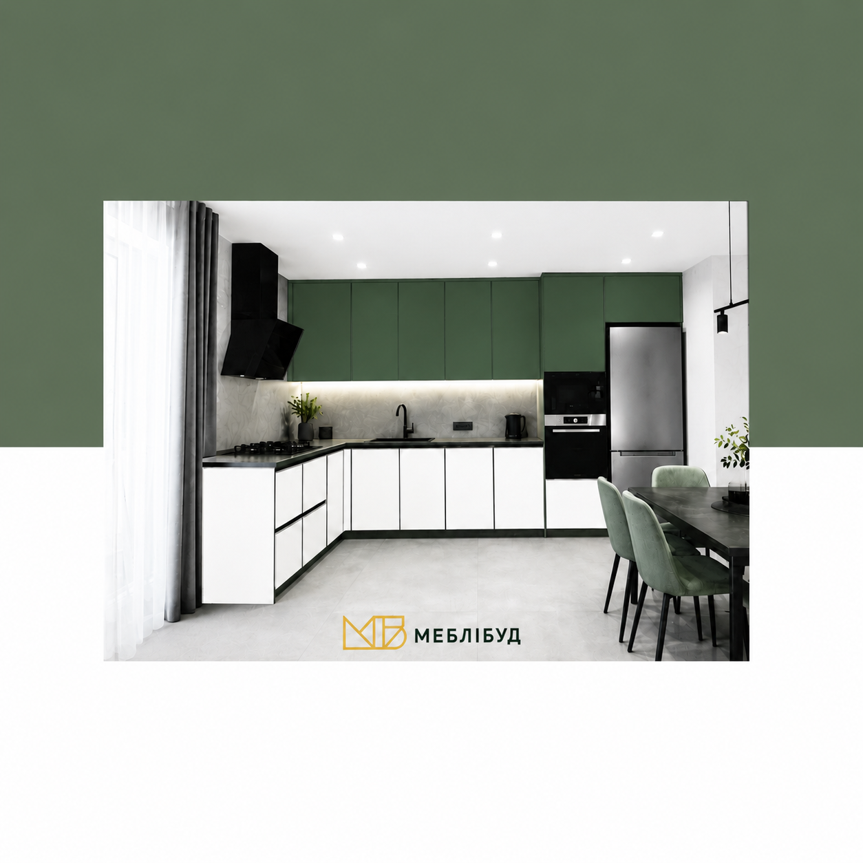 Трафарет на ЛДСП (кухня, вітальня) 10*15 см — Meblibud