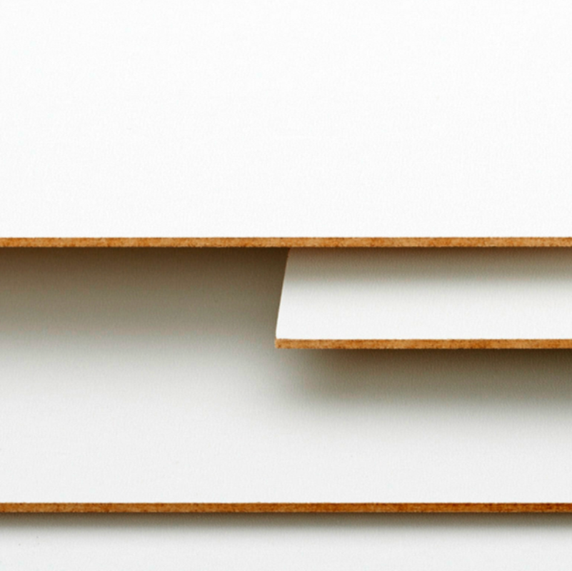 3 ХДФ W10250 Біла  Ламінована  2850х2070 Pfleiderer  (160л) — Meblibud